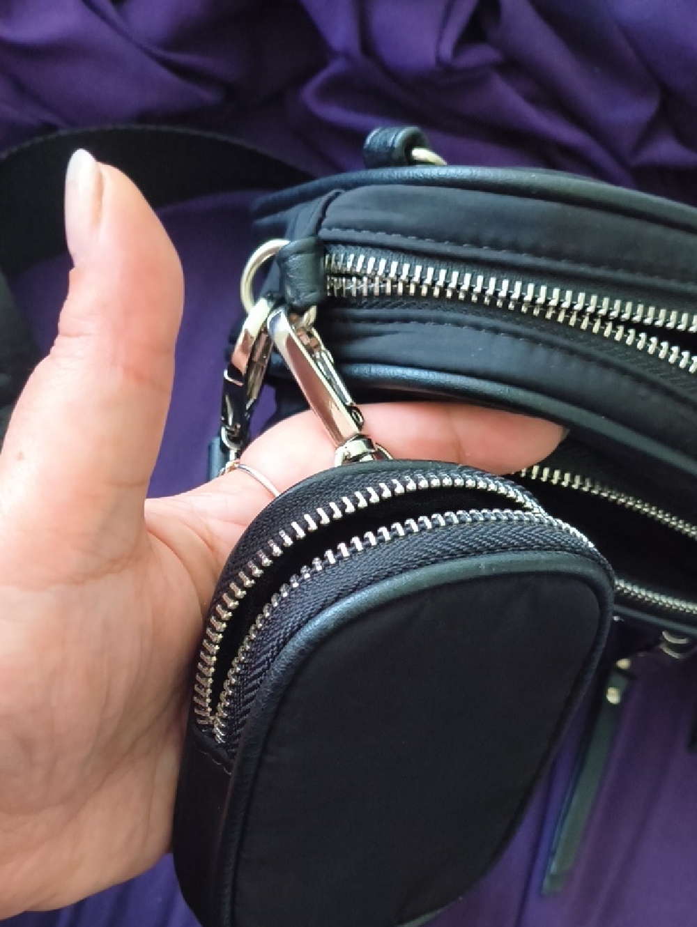 Very Cute Steve Madden Crossbody/Fanny Pack Purse - Picture 8 of 12